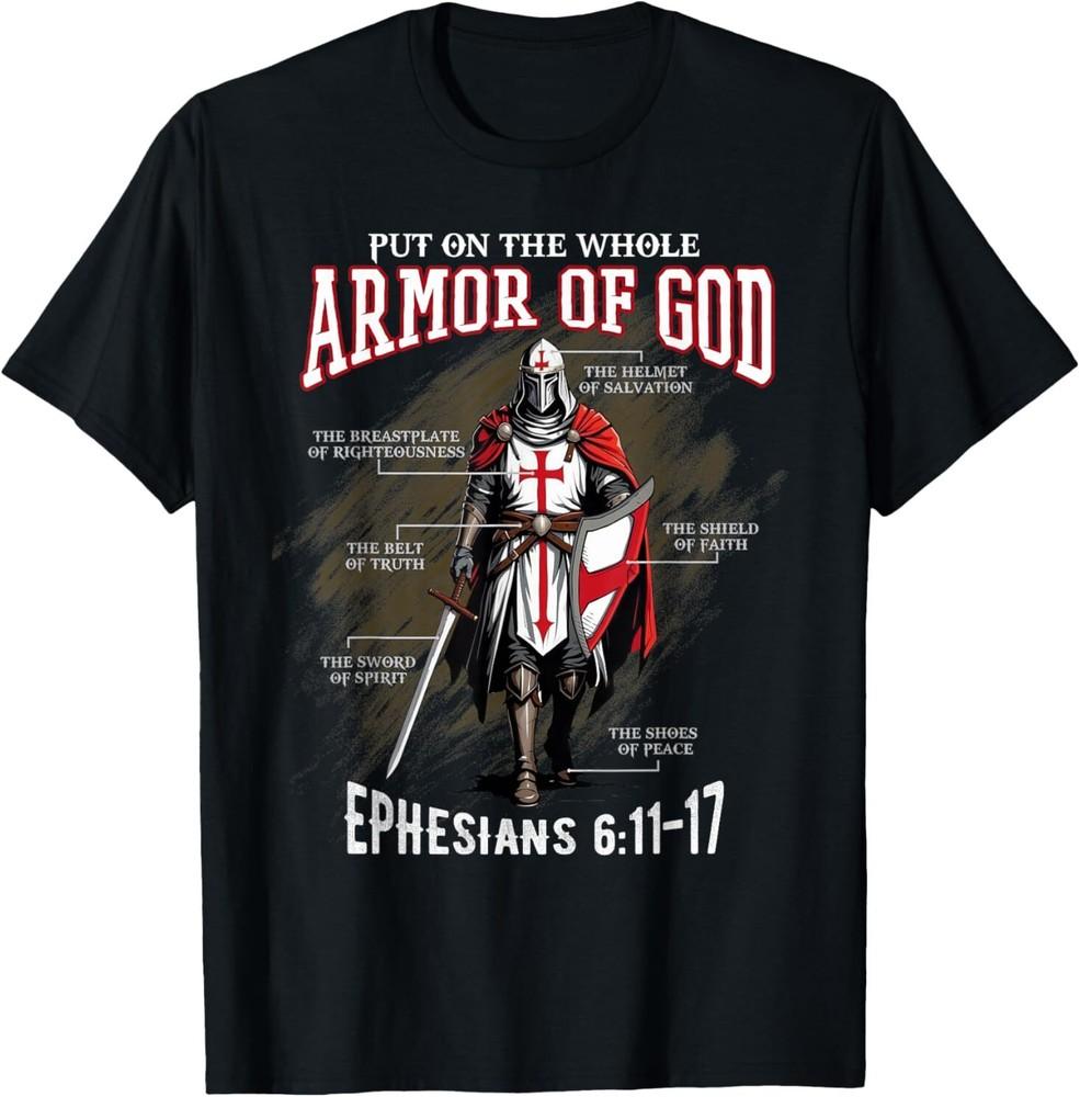 Full Armor of God Men Women Kids Christian Bible Verse Gift T-Shirt Unisex T-Shirt XXXXL
Full Armor of God Men Women Kids Christian Bible Verse Gift T-Shirt Unisex T-Shirt XXXXL
