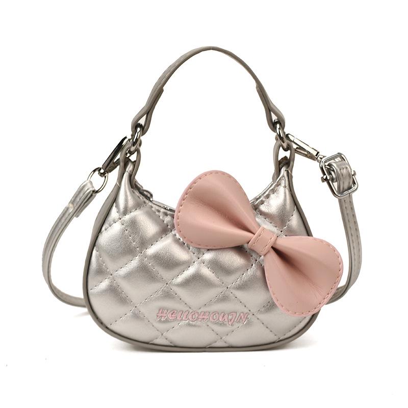 Autumn/Winter Cat Bow Toddler & Parent Mini Crossbody Bag срібний
Autumn/Winter Cat Bow Toddler & Parent Mini Crossbody Bag срібний