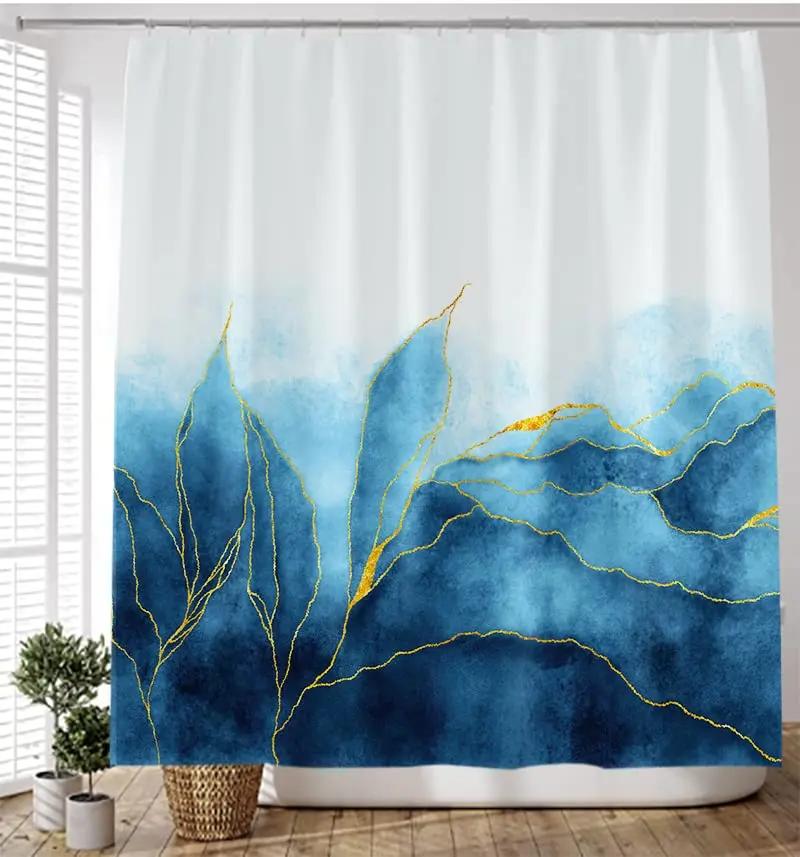 Unframed Burgundy Marble Shower Curtain Green Gold Modern Bathroom Curtain Art Deco Line Striped Polyester Waterproof Fabric Tri W60H190(CM)-1 Pcs
Unframed Burgundy Marble Shower Curtain Green Gold Modern Bathroom Curtain Art Deco Line Striped Polyester Waterproof Fabric Tri W60H190(CM)-1 Pcs