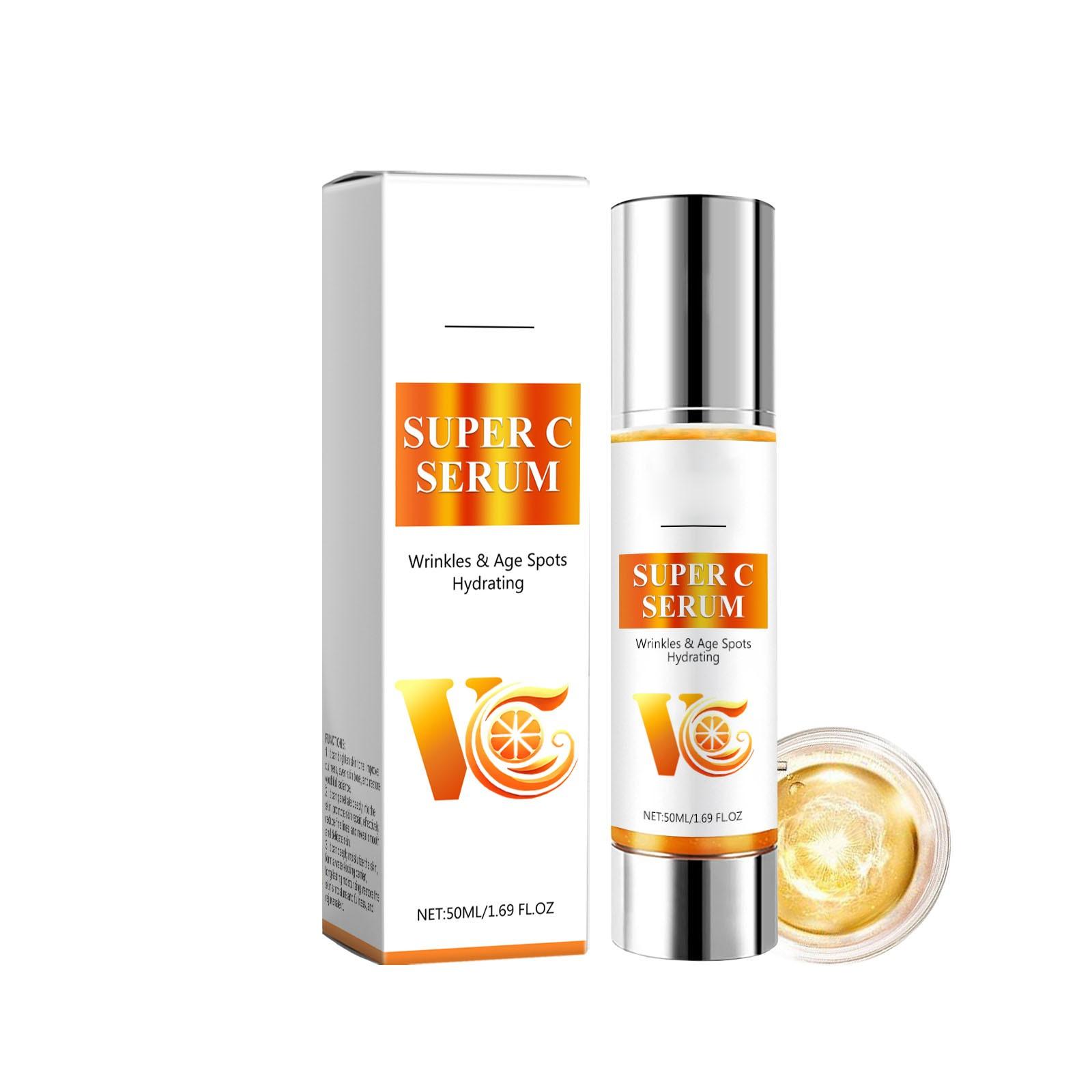 VitaminC Serum Hydrating Moisturizing Purifying Improving Facial Skin Texture Brightening And Moisturizing Serum50ml One Size
VitaminC Serum Hydrating Moisturizing Purifying Improving Facial Skin Texture Brightening And Moisturizing Serum50ml One Size