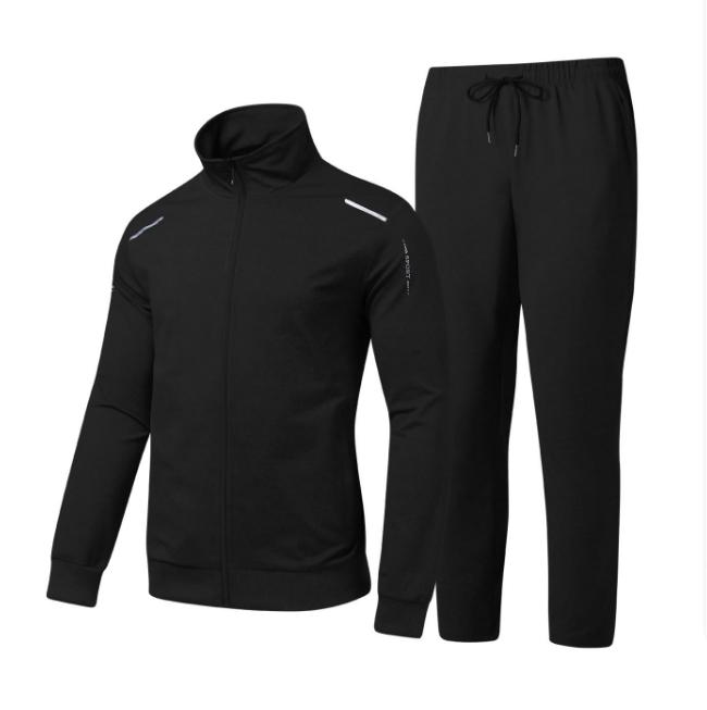 Повседневный спортивный костюм мужской кардиган воротник-стойка спортивный костюм для среднего и молодого возраста деловой повседневный костюм спортивный костюм для бега спортивный комплект из двух предметов L чёрный
Повседневный спортивный костюм мужской кардиган воротник-стойка спортивный костюм для среднего и молодого возраста деловой повседневный костюм спортивный костюм для бега спортивный комплект из двух предметов L чёрный