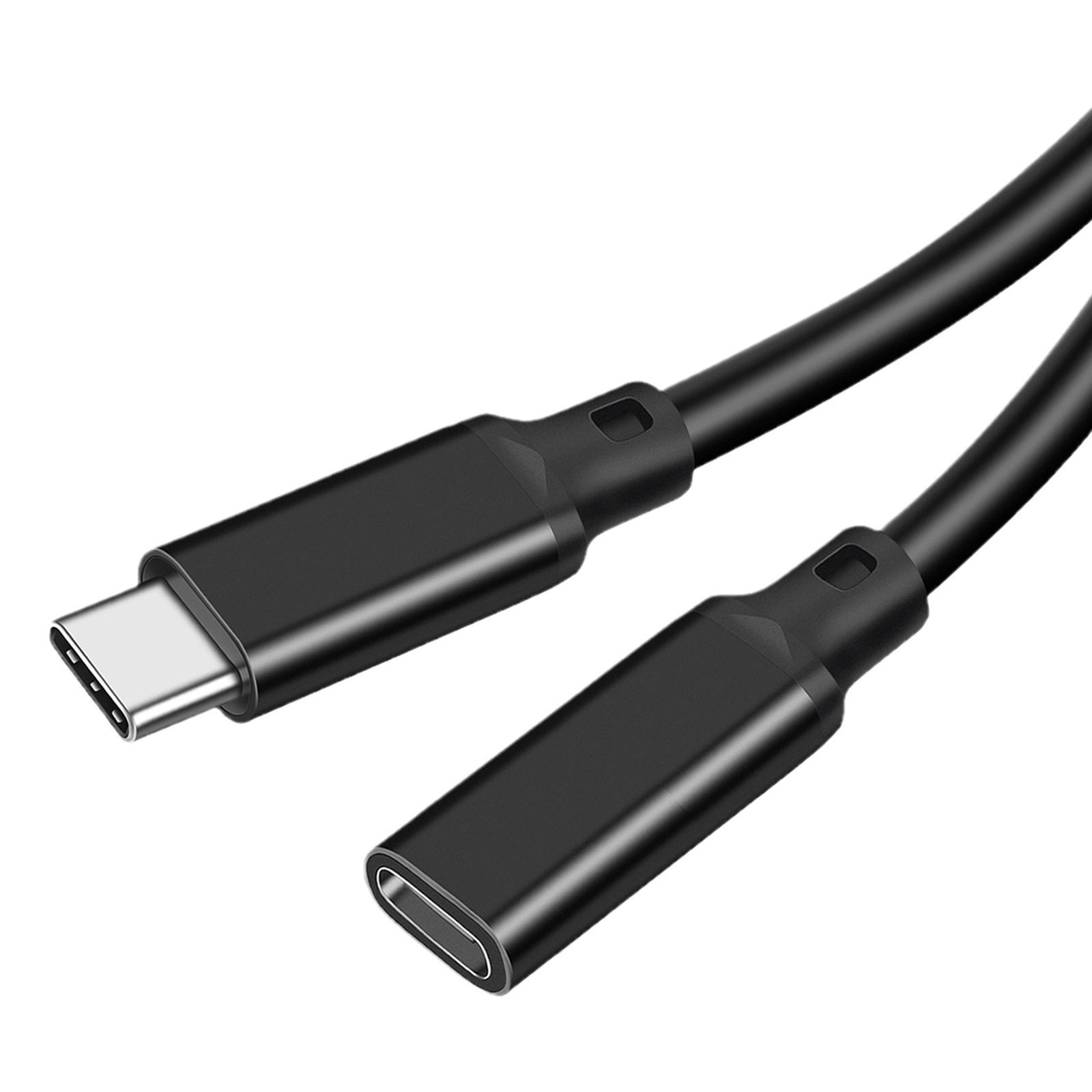 Удлинительный кабель USB C 3.2 Gen2 60 Вт Тип C Папа к Маме Видеокабель Удлинители Типа C Кабель для передачи данных I