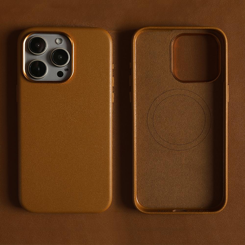 For iPhone 15 Pro Magnetic Case Eco-Friendly RPET Leather Phone Back Cover GRS Certified Light Khaki
For iPhone 15 Pro Magnetic Case Eco-Friendly RPET Leather Phone Back Cover GRS Certified Light Khaki