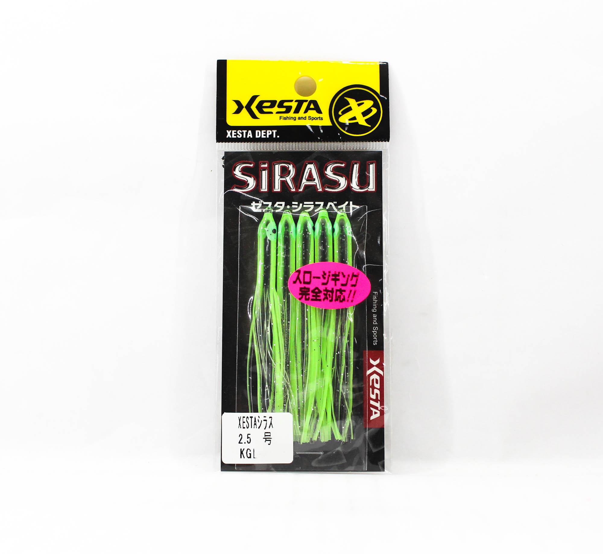 Xesta Sirasu 2,5-дюймовые юбки-дразнители для вспомогательного крючка для отсадки KGL (1690 г.)
Xesta Sirasu 2,5-дюймовые юбки-дразнители для вспомогательного крючка для отсадки KGL (1690 г.)