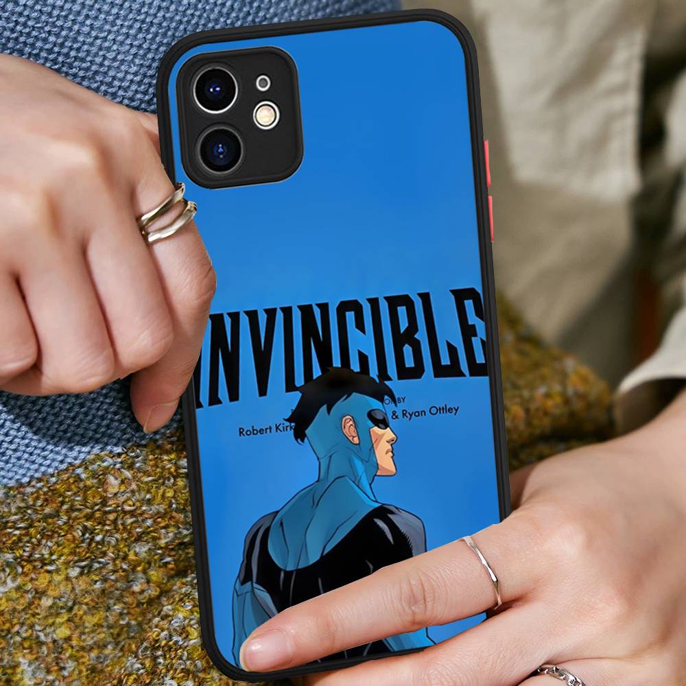 Cartoon Images I-InvincibleS For iPhone 15 16 Pro Max 11 12 13 14 XS XR X Plus 16E Matte Translucent Phone Cover iphone 11pro max
Cartoon Images I-InvincibleS For iPhone 15 16 Pro Max 11 12 13 14 XS XR X Plus 16E Matte Translucent Phone Cover iphone 11pro max