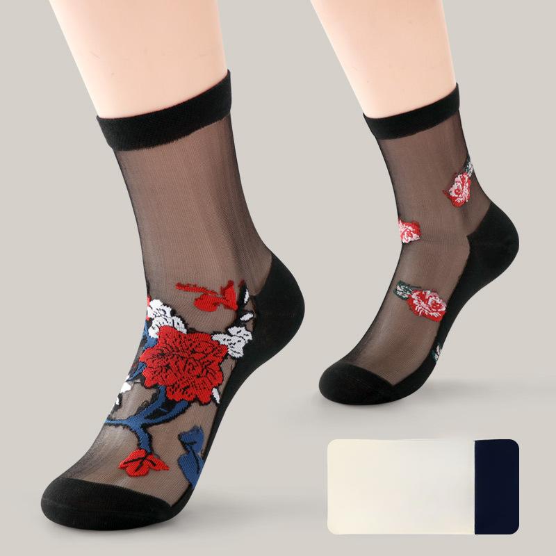 5 Pairs of Women s Summer Thin Fashion New Flower Tube Crystal Stockings 5 Pairs кавовий
5 Pairs of Women s Summer Thin Fashion New Flower Tube Crystal Stockings 5 Pairs кавовий