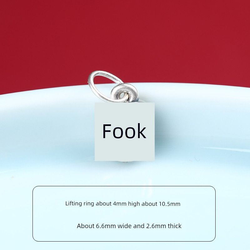 999 Sterling Silver Accessories Handmade DIY Woven Peace and Fortune NAFU Fortune Pendant Bracelet Beaded Ornament Material A lucky bag
999 Sterling Silver Accessories Handmade DIY Woven Peace and Fortune NAFU Fortune Pendant Bracelet Beaded Ornament Material A lucky bag