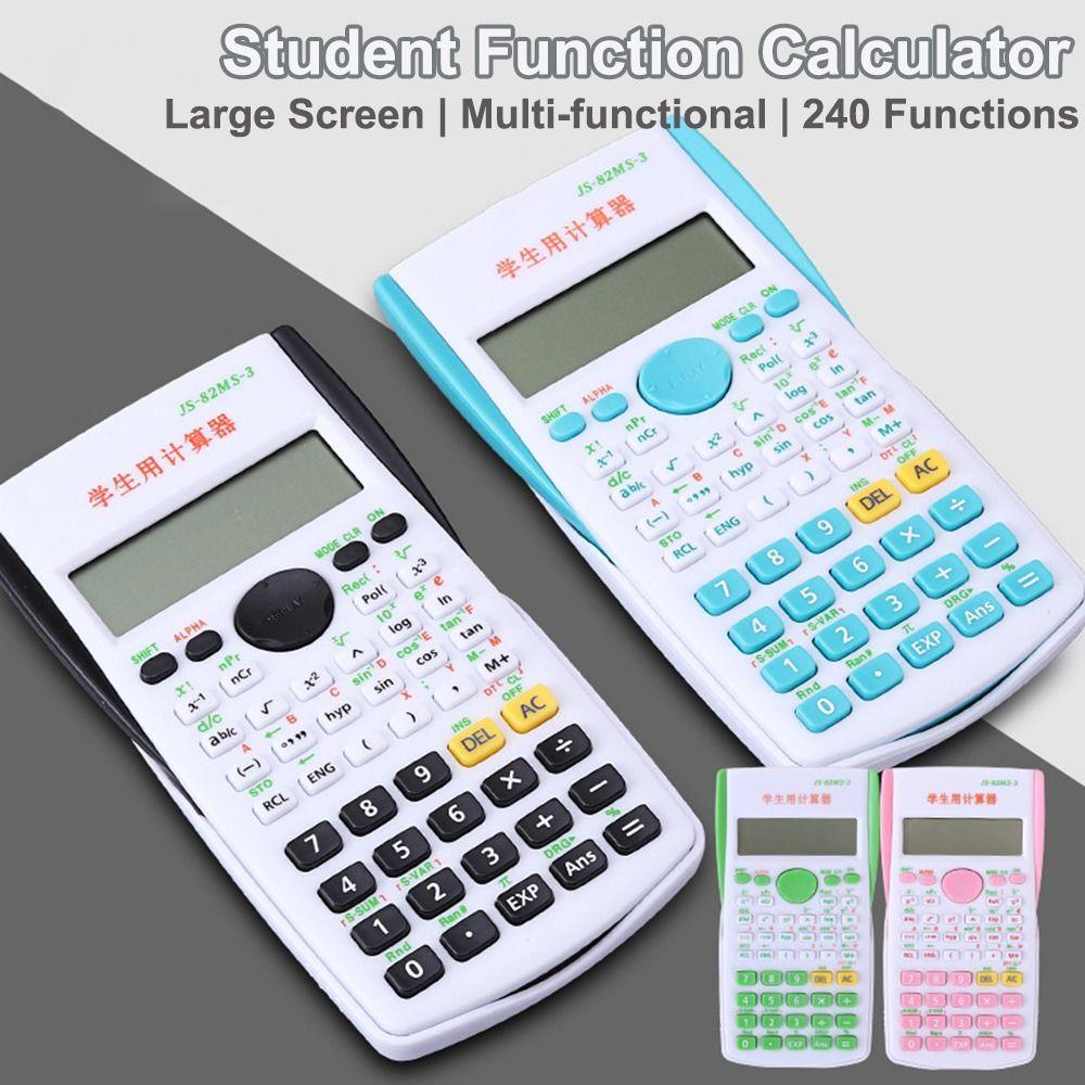 2-Line Engineering Scientific Calculator 240 Functions Math Calculators Desk Accessories чорний
2-Line Engineering Scientific Calculator 240 Functions Math Calculators Desk Accessories чорний