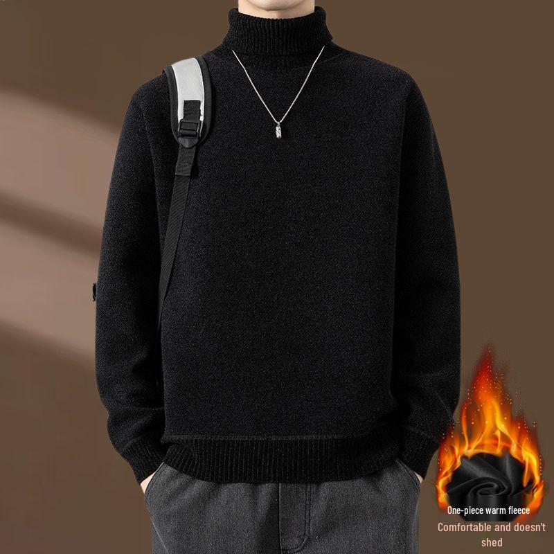 Men s High Neck Velvet Chenille Knitted Sweater - Winter Plus Velvet, Thick & Warm M (48-55 kg) чорний
Men s High Neck Velvet Chenille Knitted Sweater - Winter Plus Velvet, Thick & Warm M (48-55 kg) чорний