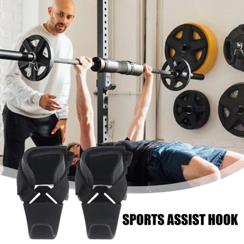 1 Pair Pull-up Weight Lifting Grip Hook Adjustable Auxiliary Power Wrist Guard Gym чорний
1 Pair Pull-up Weight Lifting Grip Hook Adjustable Auxiliary Power Wrist Guard Gym чорний