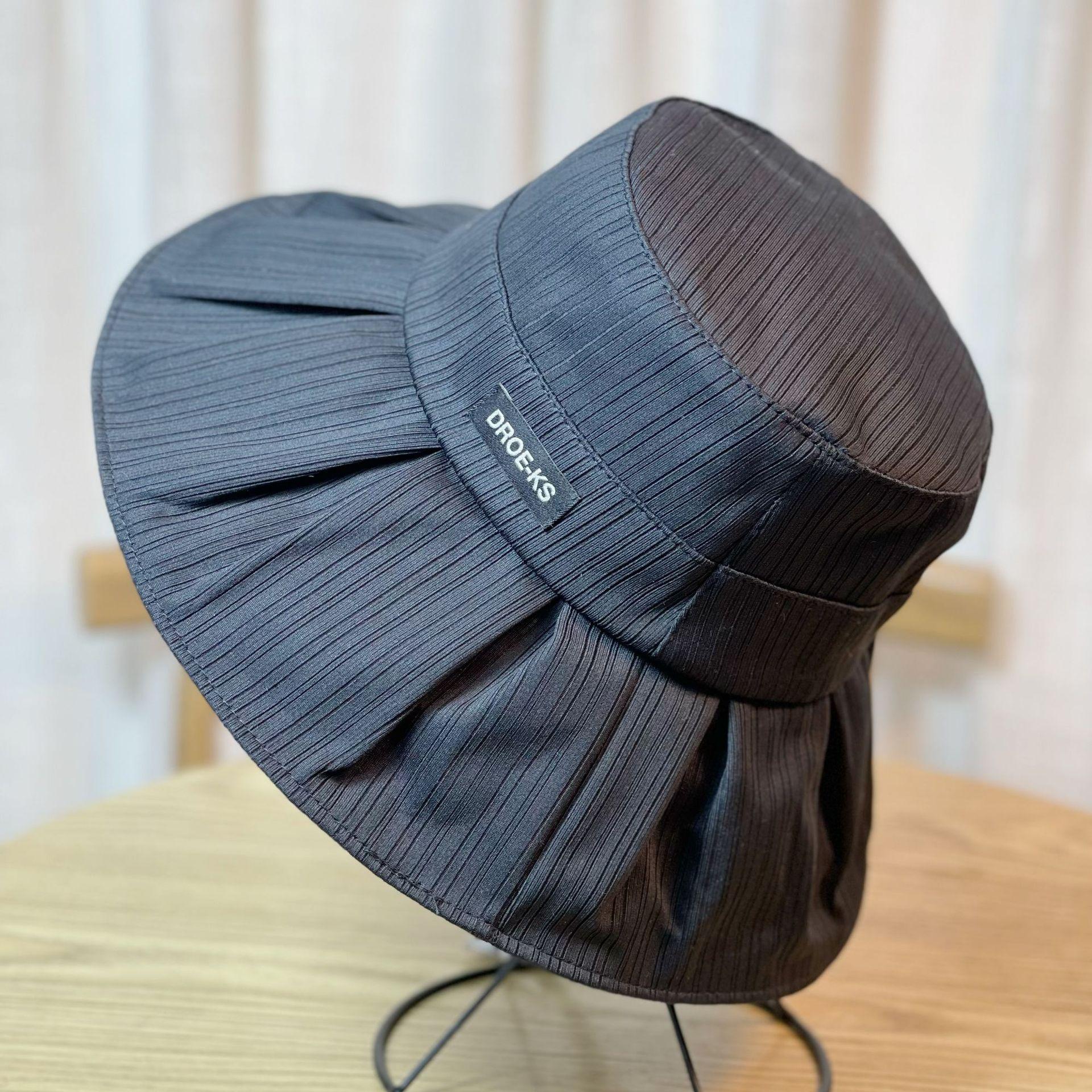 Eaves Pleated Large Fisherman Hat Female Korean Version Travel Fashion Visor Hat чорний
Eaves Pleated Large Fisherman Hat Female Korean Version Travel Fashion Visor Hat чорний