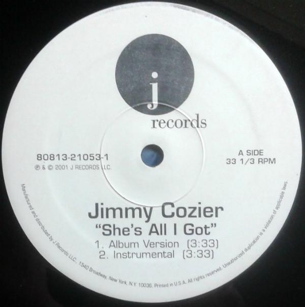 12inch Record JIMMY COZIER - She s All I Got 80813210531 J Records 2001 US Rap & Hip-Hop/R&B Used
12inch Record JIMMY COZIER - She s All I Got 80813210531 J Records 2001 US Rap & Hip-Hop/R&B Used