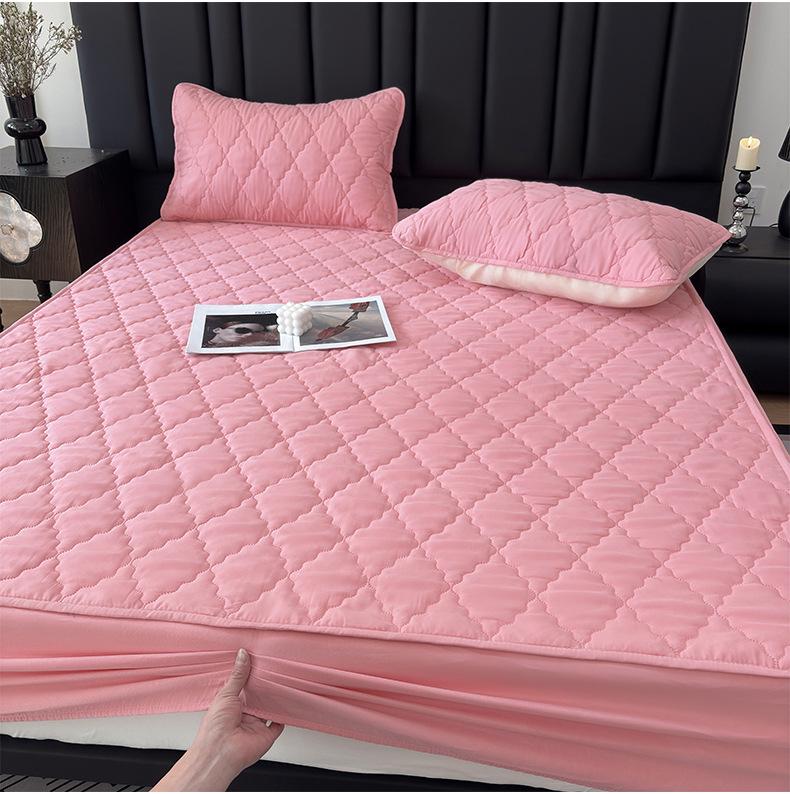 Водонепроницаемая стеганая простыня на резинке и протектор для матраса качества пятизвездочного отеля 150x200+30 Fitted Sheet розовый
Водонепроницаемая стеганая простыня на резинке и протектор для матраса качества пятизвездочного отеля 150x200+30 Fitted Sheet розовый