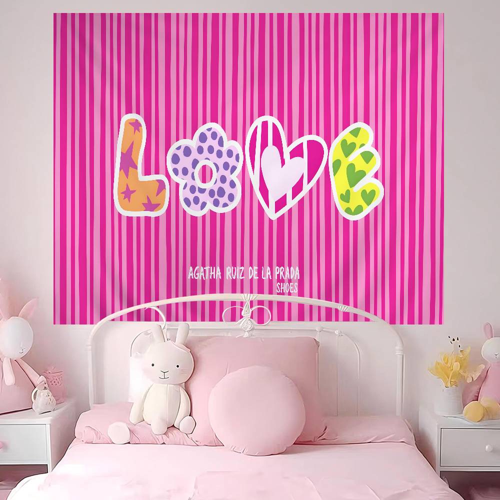 Agatha RuizDe LaPrada Cartoon Tapestry Wall Hanging Decoration Household Home Decor 74x94cm(29x37in)
Agatha RuizDe LaPrada Cartoon Tapestry Wall Hanging Decoration Household Home Decor 74x94cm(29x37in)
