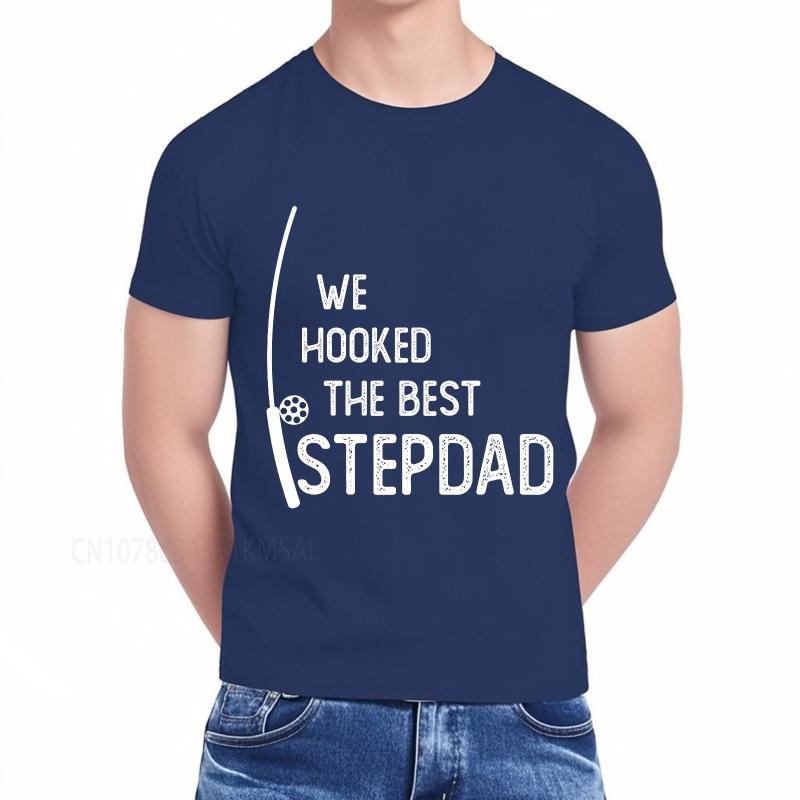 new cotton tshirt Vintage summer For man tshirt We Hooked The Best Stepdad Short Sleeve Printed Oneck Teeshirt male teeshirt 3XL
new cotton tshirt Vintage summer For man tshirt We Hooked The Best Stepdad Short Sleeve Printed Oneck Teeshirt male teeshirt 3XL