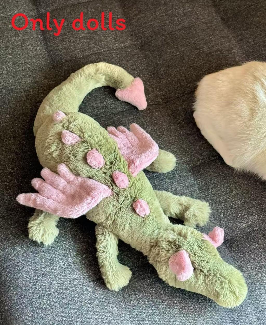 Plush Animal Cartoon Dragon Plush Doll For Children Gift And Playroom Decor Matcha
Plush Animal Cartoon Dragon Plush Doll For Children Gift And Playroom Decor Matcha