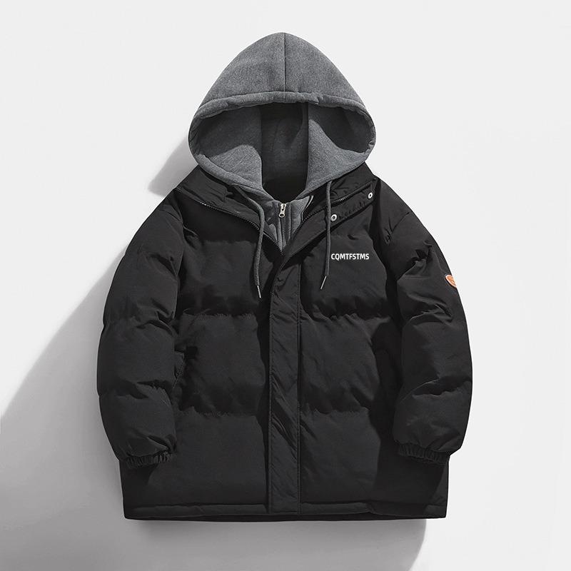 Winter New Bread Clothes Cotton-padded Clothes Men s Short Thickened Cotton-padded Jackets Loose Trend Cotton-padded Clothes Hooded Fake Two Pieces XXXXL чорний
Winter New Bread Clothes Cotton-padded Clothes Men s Short Thickened Cotton-padded Jackets Loose Trend Cotton-padded Clothes Hooded Fake Two Pieces XXXXL чорний