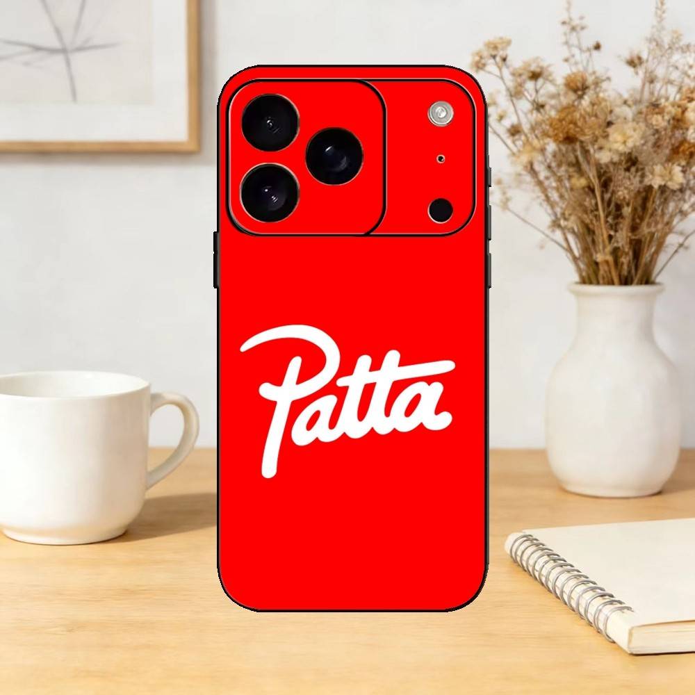 New Styles HOT SALE P-Patta Phone Case Silicone black Soft For IPhone 17,16,15,14,13,12,11,SE,Plus Pro Max iPhone16e
New Styles HOT SALE P-Patta Phone Case Silicone black Soft For IPhone 17,16,15,14,13,12,11,SE,Plus Pro Max iPhone16e
