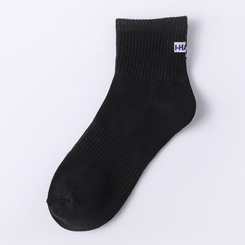 Korean Style Mid-Calf Embroidered Cotton Socks – Men s & Women s Solid Black/White for Spring/Summer One Size чёрный/синий
Korean Style Mid-Calf Embroidered Cotton Socks – Men s & Women s Solid Black/White for Spring/Summer One Size чёрный/синий