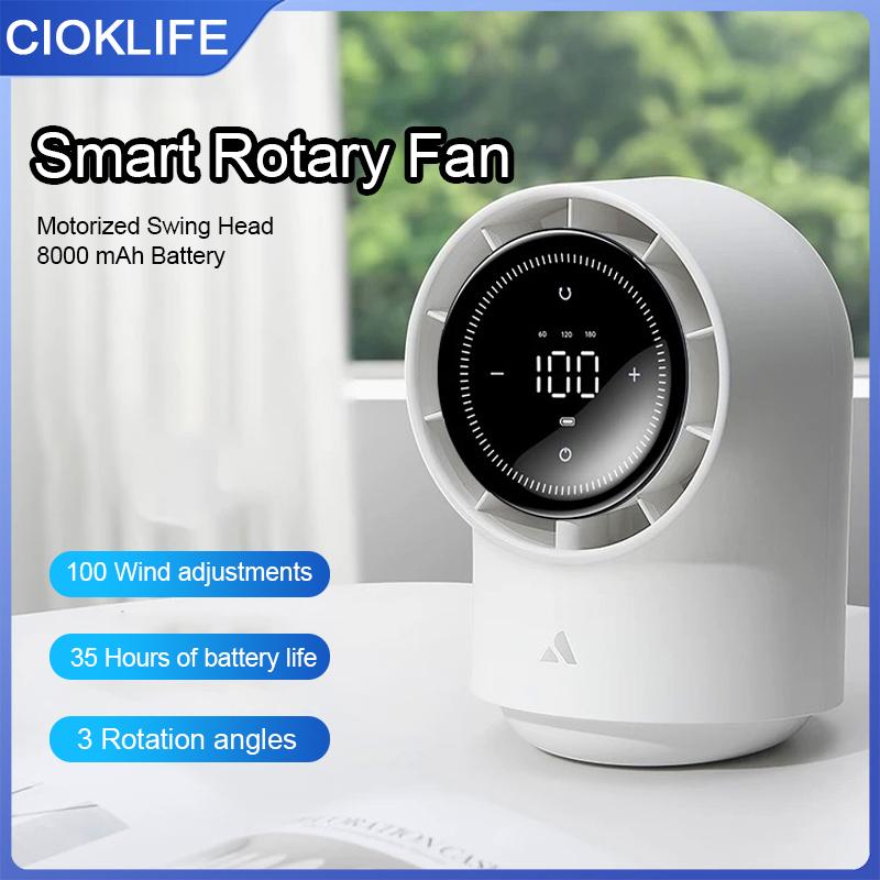 CIOKLIFE Настольный вентилятор для циркуляции воздуха 100 скоростей, мощность ветра 8000 мАч, роторный вентилятор для домашнего офиса, кемпинга, долговечный вентилятор розовый
CIOKLIFE Настольный вентилятор для циркуляции воздуха 100 скоростей, мощность ветра 8000 мАч, роторный вентилятор для домашнего офиса, кемпинга, долговечный вентилятор розовый