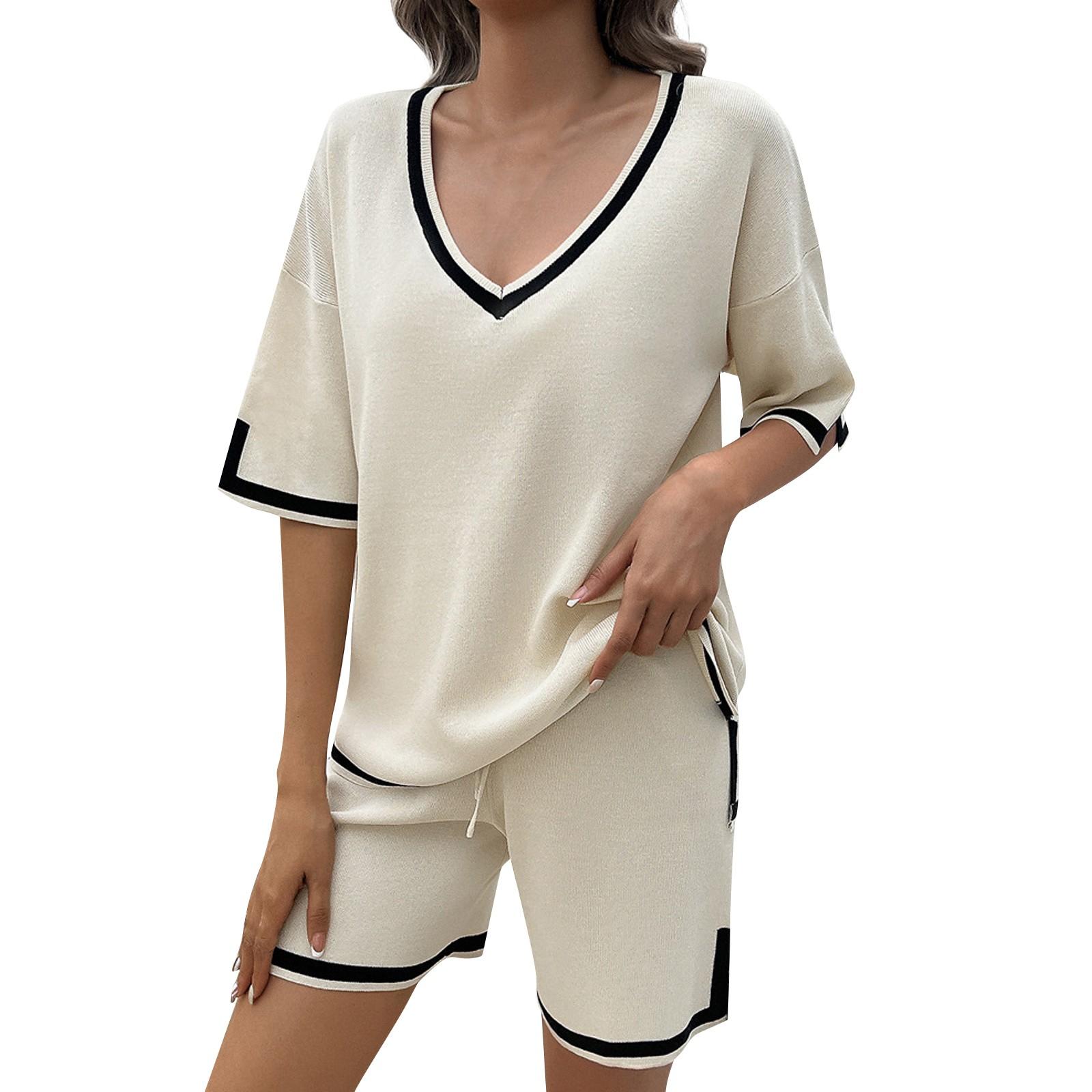 Женский вязаный свитер, короткие комплекты, комплект из 2 предметов, пуловер с v-образным вырезом, топы, широкие короткие комплекты, одинаковый комплект M белый
Женский вязаный свитер, короткие комплекты, комплект из 2 предметов, пуловер с v-образным вырезом, топы, широкие короткие комплекты, одинаковый комплект M белый