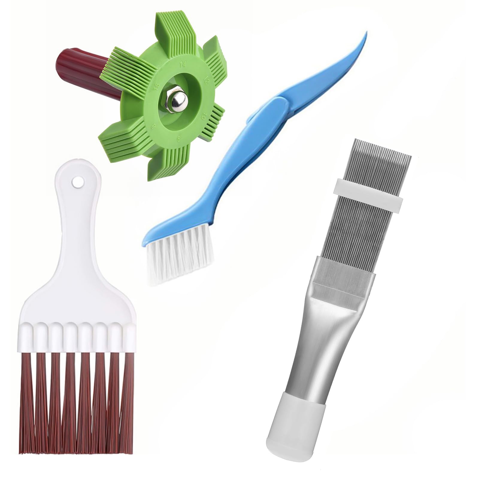 Nalaina Air Conditioner Fin Cleaning Set of Condenser Fin Cleaning Tool for Air Popular for Home and Commercial Use Brush, 4, Cleaner, Conditioners,
Nalaina Air Conditioner Fin Cleaning Set of Condenser Fin Cleaning Tool for Air Popular for Home and Commercial Use Brush, 4, Cleaner, Conditioners,