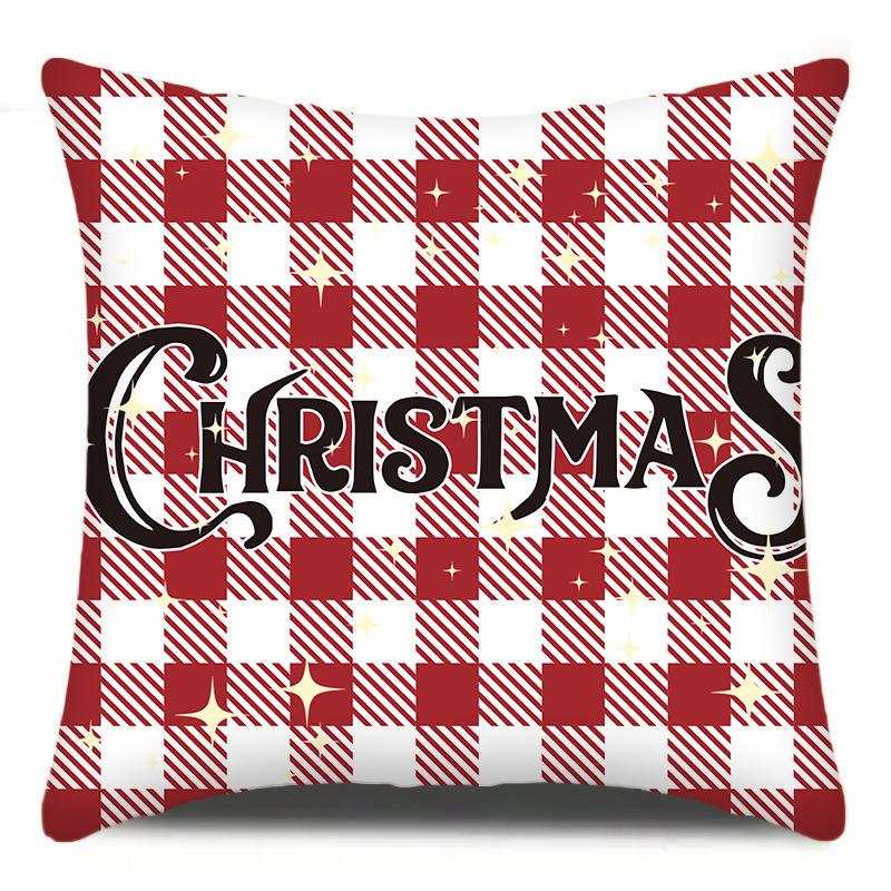 New Christmas Plaid Multi-Color Digital Printed Pillow Cover Simple Living Room Ornament Home Sofa Cushion Cover X 45*45cm
New Christmas Plaid Multi-Color Digital Printed Pillow Cover Simple Living Room Ornament Home Sofa Cushion Cover X 45*45cm