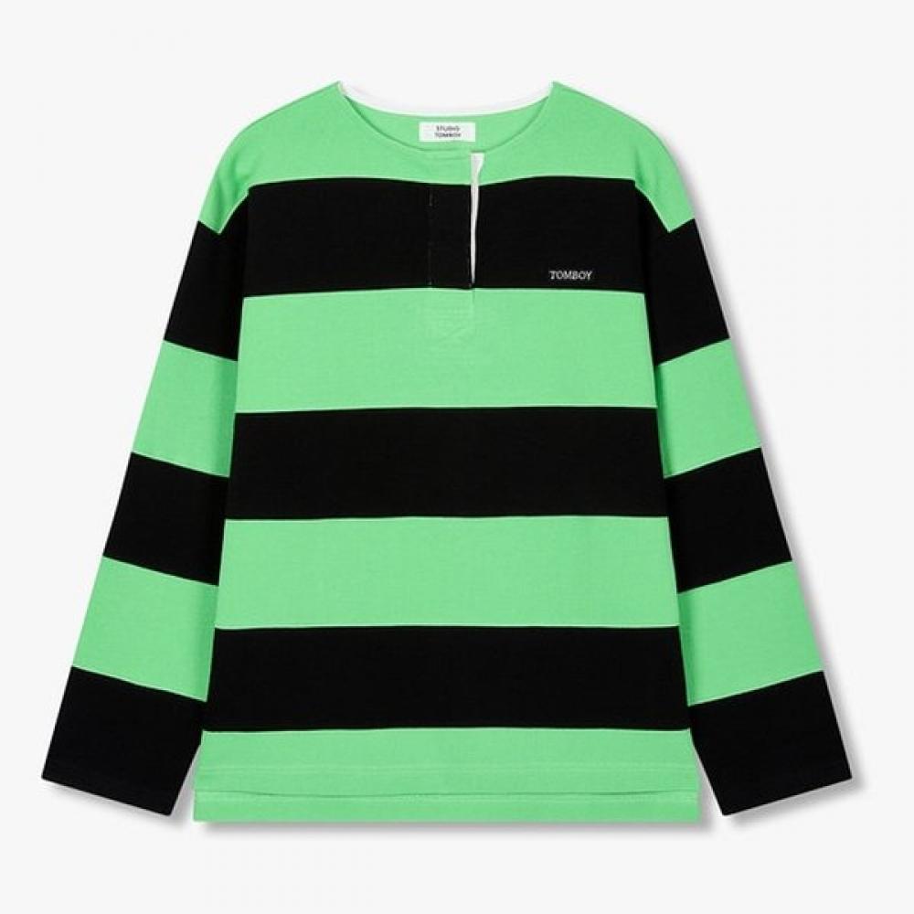 Studio Tomboy Henley Neck Rugby Stripe Sweatshirt 9105322102ct Camel/FREE
Studio Tomboy Henley Neck Rugby Stripe Sweatshirt 9105322102ct Camel/FREE
