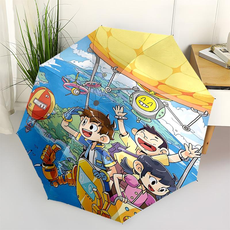 1pc Outdoor Umbrella with Hot Air Balloon Design - Automatic Opening/Closing, Portable Tri-Fold Design, 8-Rib Iron Frame - Perfect Gift for Fans,
1pc Outdoor Umbrella with Hot Air Balloon Design - Automatic Opening/Closing, Portable Tri-Fold Design, 8-Rib Iron Frame - Perfect Gift for Fans,