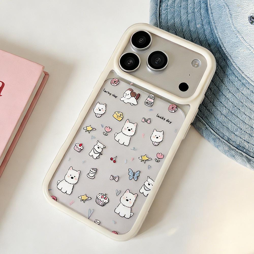 Cute White Dog Transparent Full Coverage Phone Case for iPhone 16/17 Pro Max and iPhone 13/14/15 Apple 12
Cute White Dog Transparent Full Coverage Phone Case for iPhone 16/17 Pro Max and iPhone 13/14/15 Apple 12