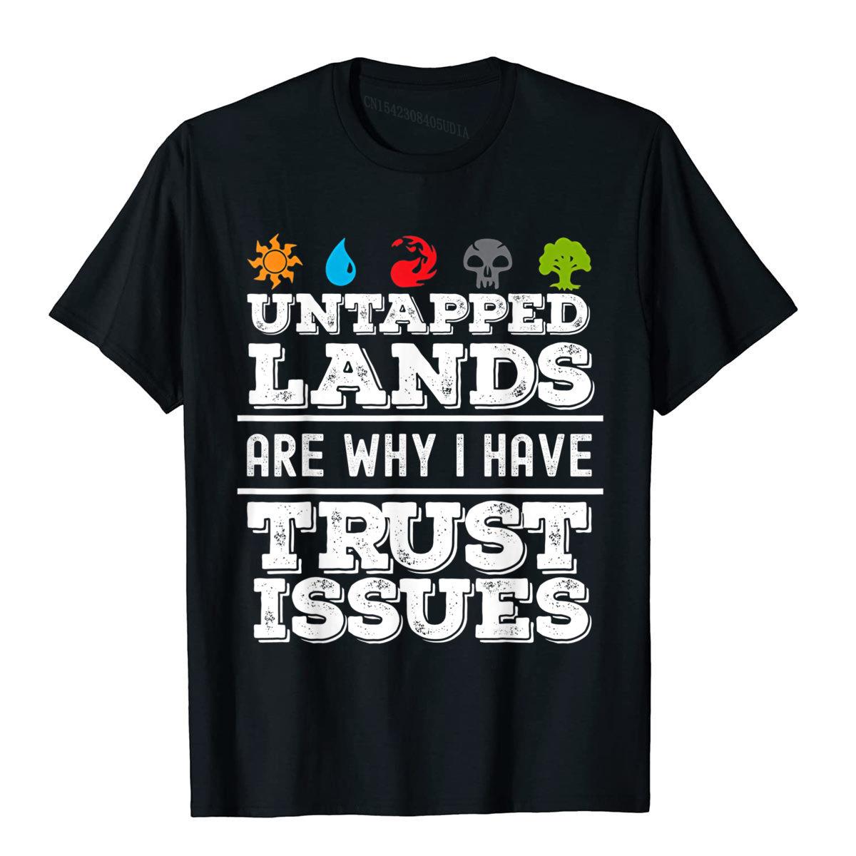 Футболка Untapped Lands Trust Issues, забавная футболка Magic Geek TCG, топы, рубашки, большие простые хлопковые футболки унисекс на заказ
Футболка Untapped Lands Trust Issues, забавная футболка Magic Geek TCG, топы, рубашки, большие простые хлопковые футболки унисекс на заказ