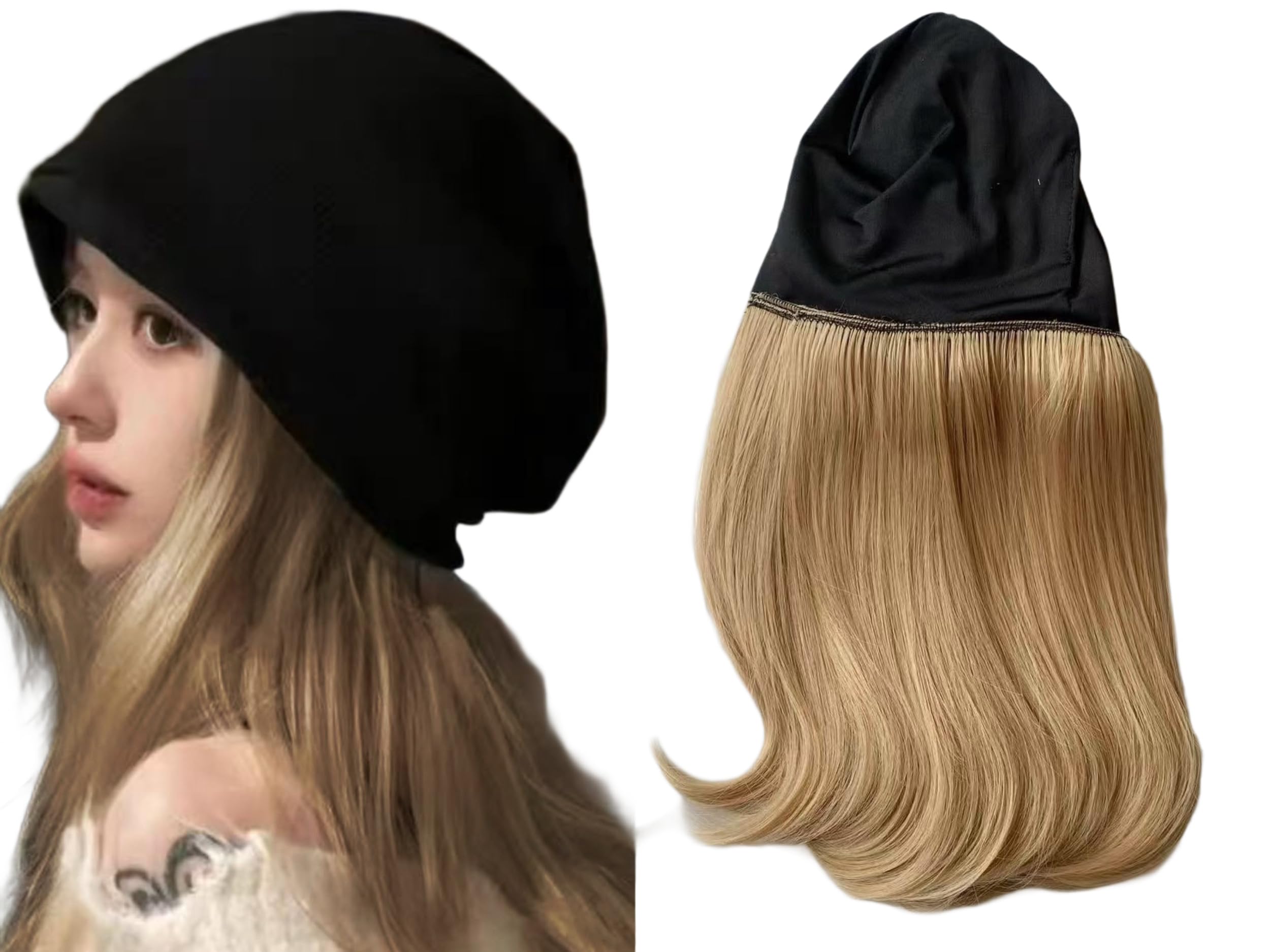 Gold Beige Wig with Beanie, 35cm Curly, Natural-Looking, for Cosplay and Medical Use, Popular with Korean Dancers and YouTubers
Gold Beige Wig with Beanie, 35cm Curly, Natural-Looking, for Cosplay and Medical Use, Popular with Korean Dancers and YouTubers