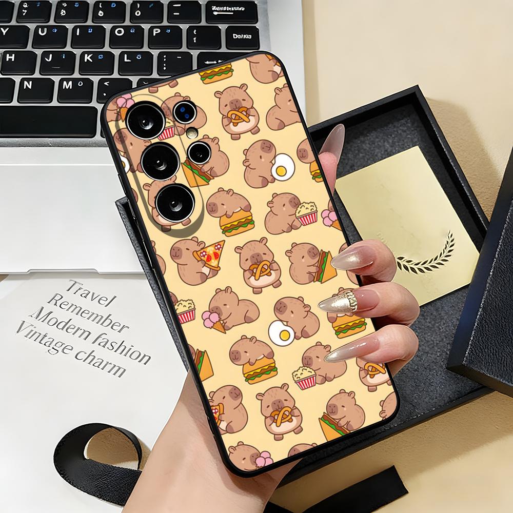 C-Capybara Phone Case For Samsung S26 S25 S24 FE S23 S22 S21 Plus S20 Ultra Note20Ultra Black Soft Shell Galaxy S24 Ultra
C-Capybara Phone Case For Samsung S26 S25 S24 FE S23 S22 S21 Plus S20 Ultra Note20Ultra Black Soft Shell Galaxy S24 Ultra