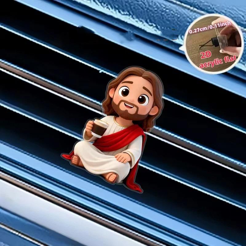 Cute Cartoon 2D Acrylic Car Air Vent Clips Religious Auto Air Freshener Clips For Car Interior Decoration
Cute Cartoon 2D Acrylic Car Air Vent Clips Religious Auto Air Freshener Clips For Car Interior Decoration