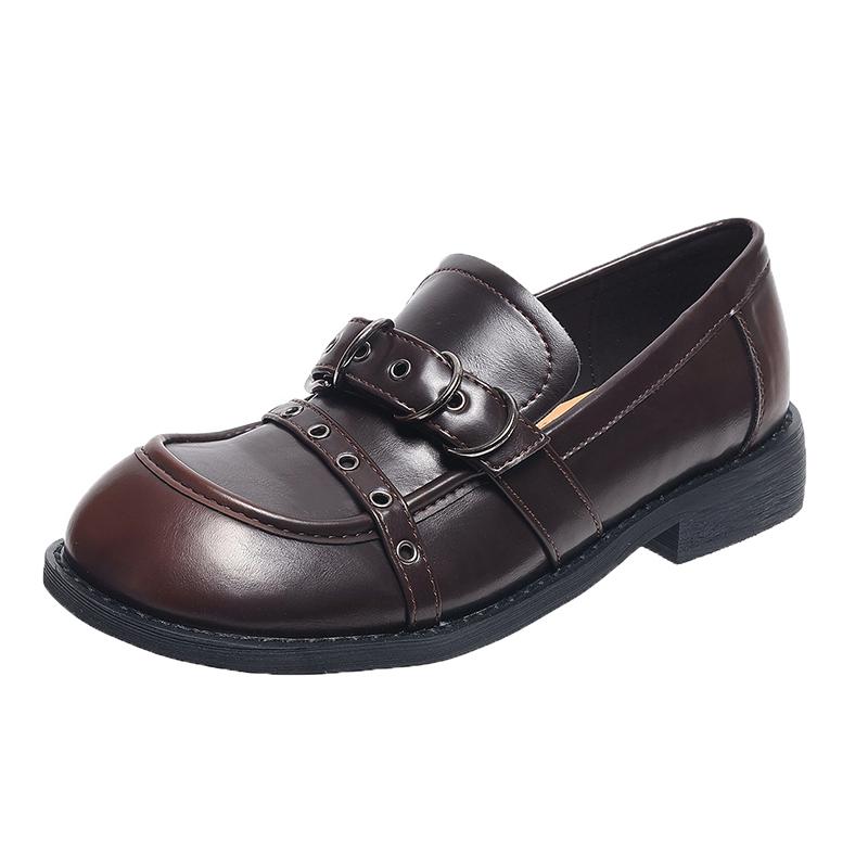 Мода 2025 Женские туфли с круглым носком, на массивном каблуке, в стиле ретро, колледж, британские кожаные туфли, легко носить, плоская обувь, взрослые, женские лоферы 35 коричневый
Мода 2025 Женские туфли с круглым носком, на массивном каблуке, в стиле ретро, колледж, британские кожаные туфли, легко носить, плоская обувь, взрослые, женские лоферы 35 коричневый