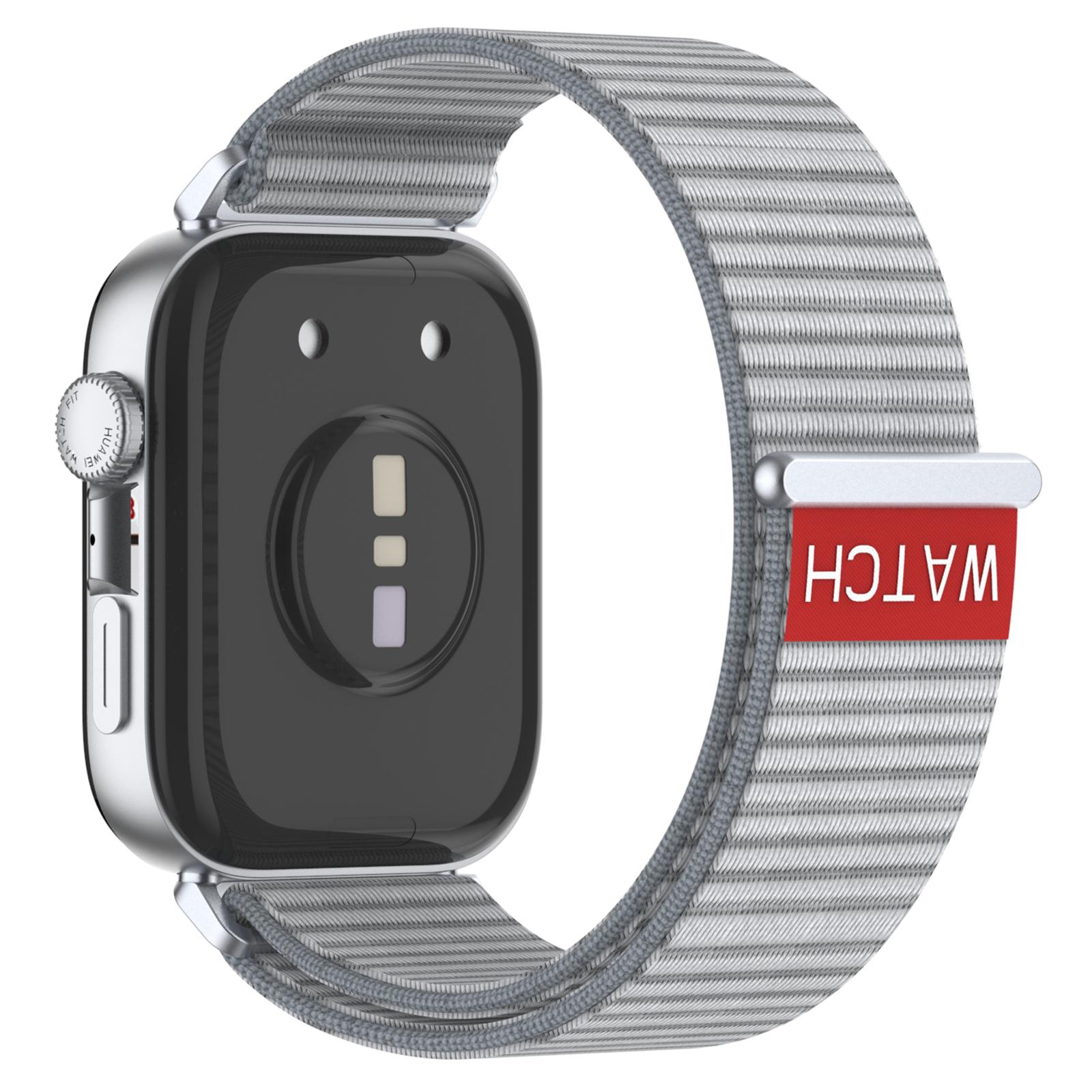 Ремешок для Huawei Watch Fit 4 Pro/Fit 4/Fit 3 Регулируемый нейлоновый ремешок-петля Grey
Ремешок для Huawei Watch Fit 4 Pro/Fit 4/Fit 3 Регулируемый нейлоновый ремешок-петля Grey