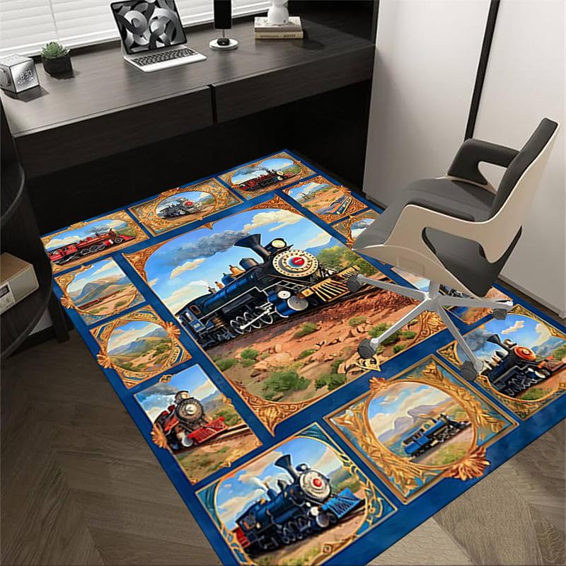 1PC Train Non-Slip Floor Carpet Compatible for Office&Living Room&Bedroom&Dining room - Soft & Pattern, Vibrant Colors-H0401 60cm by 90cm
1PC Train Non-Slip Floor Carpet Compatible for Office&Living Room&Bedroom&Dining room - Soft & Pattern, Vibrant Colors-H0401 60cm by 90cm
