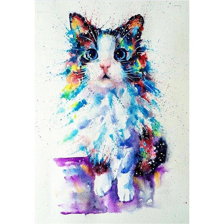 Полный 5D DIY Бриллиант Живопись Цвет кошка Мультфильм Бриллиант Вышивка Крестиком Комплект горный хрусталь Домашний декор Подарок
Полный 5D DIY Бриллиант Живопись Цвет кошка Мультфильм Бриллиант Вышивка Крестиком Комплект горный хрусталь Домашний декор Подарок