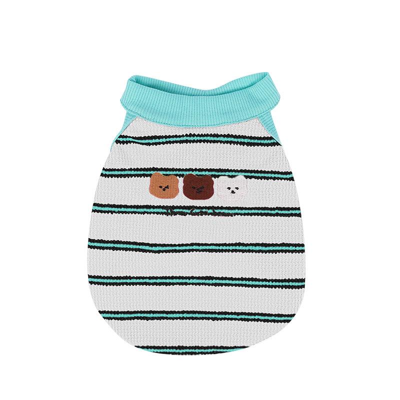 Pet Clothing Spring Summer Sweet Stretch Dog Striped Suspender Vest Bigbear Yorkshire Puppy Dog Clothing Summer S
Pet Clothing Spring Summer Sweet Stretch Dog Striped Suspender Vest Bigbear Yorkshire Puppy Dog Clothing Summer S