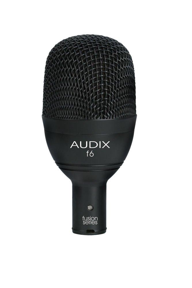 AUDIX Dynamic Microphone for Bass Hypercardioid f6 Instruments, чорний
AUDIX Dynamic Microphone for Bass Hypercardioid f6 Instruments, чорний