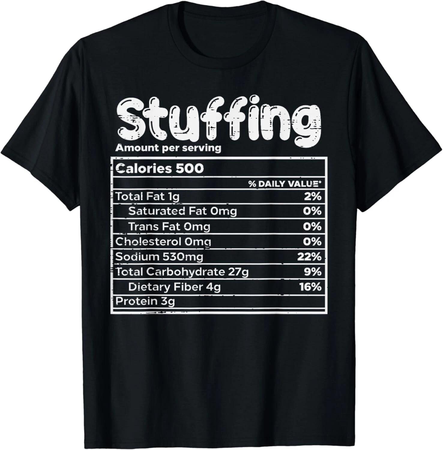 Stuffing Nutrition Facts Food Matching Family Thanksgiving Gift Unisex T-Shirt 3XL
Stuffing Nutrition Facts Food Matching Family Thanksgiving Gift Unisex T-Shirt 3XL