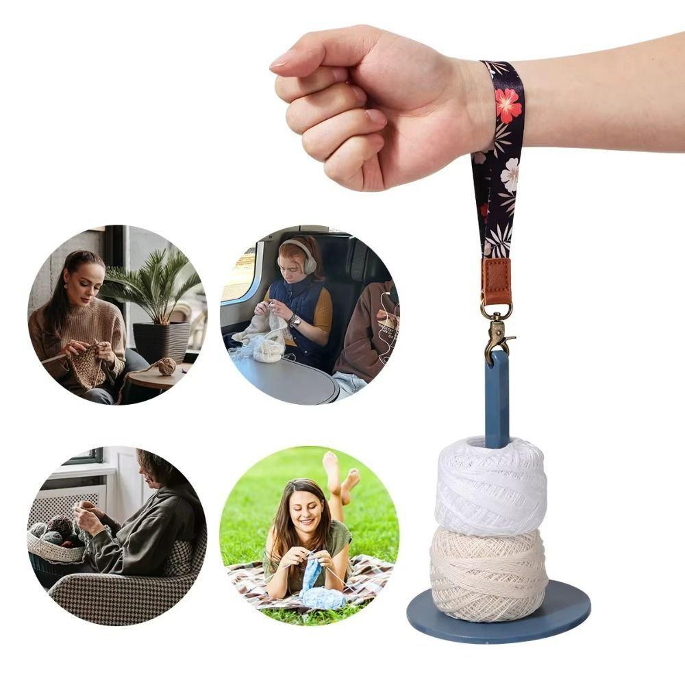 DIY Sewing Crochet Stand Spinner Plastic Wool Ball Winder Wrist Yarn Holders Thread Spool зелений
DIY Sewing Crochet Stand Spinner Plastic Wool Ball Winder Wrist Yarn Holders Thread Spool зелений