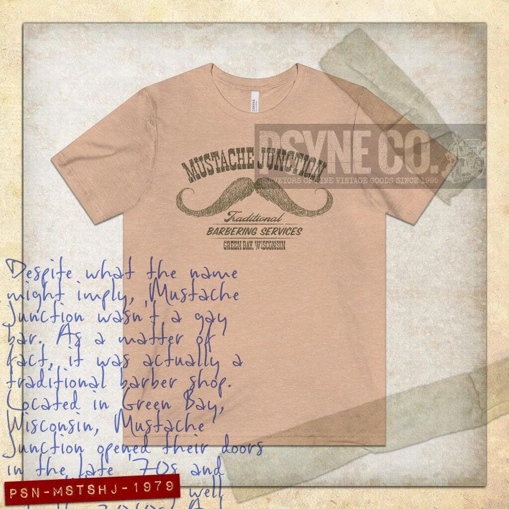 Mustache Junction 1979 Vintage Men s T shirt S
Mustache Junction 1979 Vintage Men s T shirt S