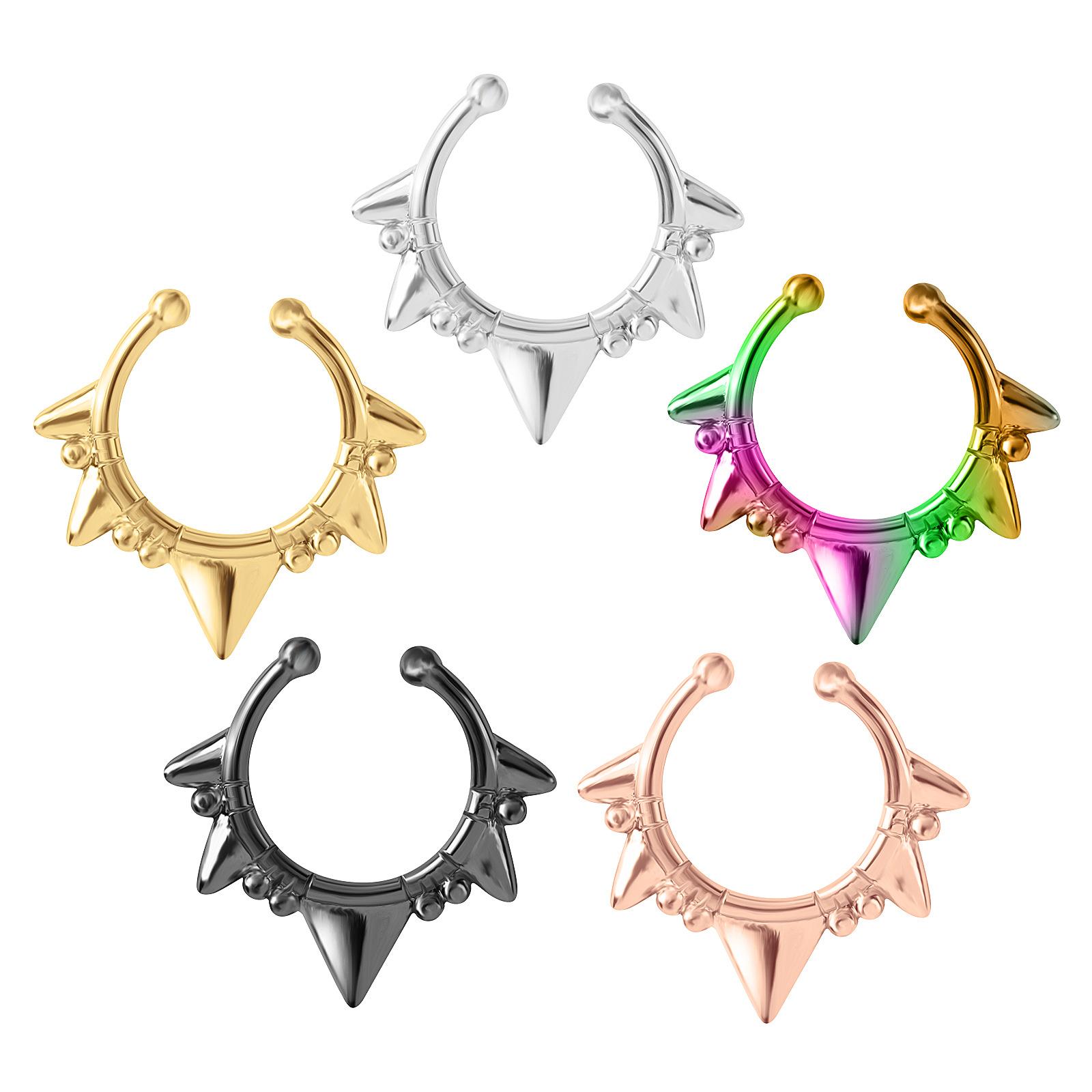 C-type Non-punching Fake Nose Ring Real Gold Electroplated Nose Stud Punk Puncture Jewelry
C-type Non-punching Fake Nose Ring Real Gold Electroplated Nose Stud Punk Puncture Jewelry