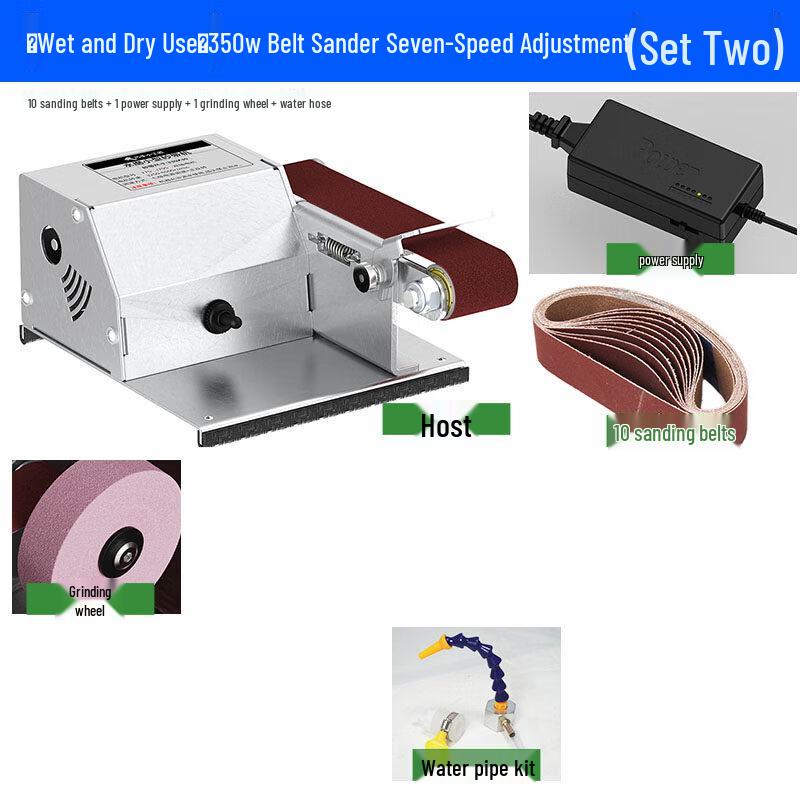 Automatic Wet/Dry Belt Sander & Knife Sharpener CN plug (adapter included)
Automatic Wet/Dry Belt Sander & Knife Sharpener CN plug (adapter included)