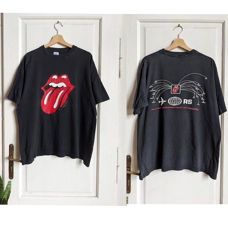 Vintage The Rolling Stones 1997 Merch Bridges To Babylon T-Shirt 2XL
Vintage The Rolling Stones 1997 Merch Bridges To Babylon T-Shirt 2XL