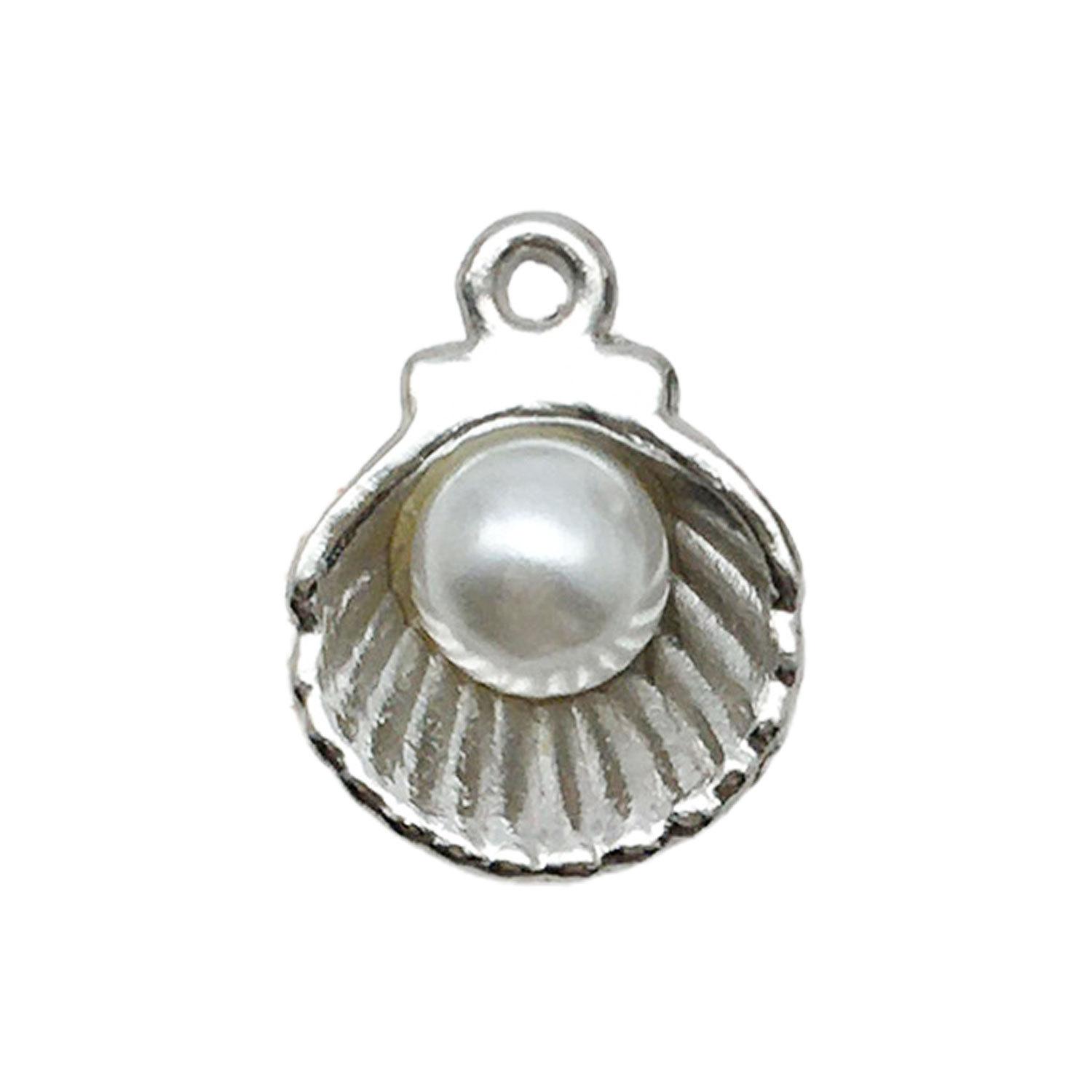 12x15cm Pearl Small Pendant Ocean Shell Charms Set of 10pcs Natural Shell Beach Theme Jewelry Craft Supplies for DIY Accessories Making One Size серебряный
12x15cm Pearl Small Pendant Ocean Shell Charms Set of 10pcs Natural Shell Beach Theme Jewelry Craft Supplies for DIY Accessories Making One Size серебряный