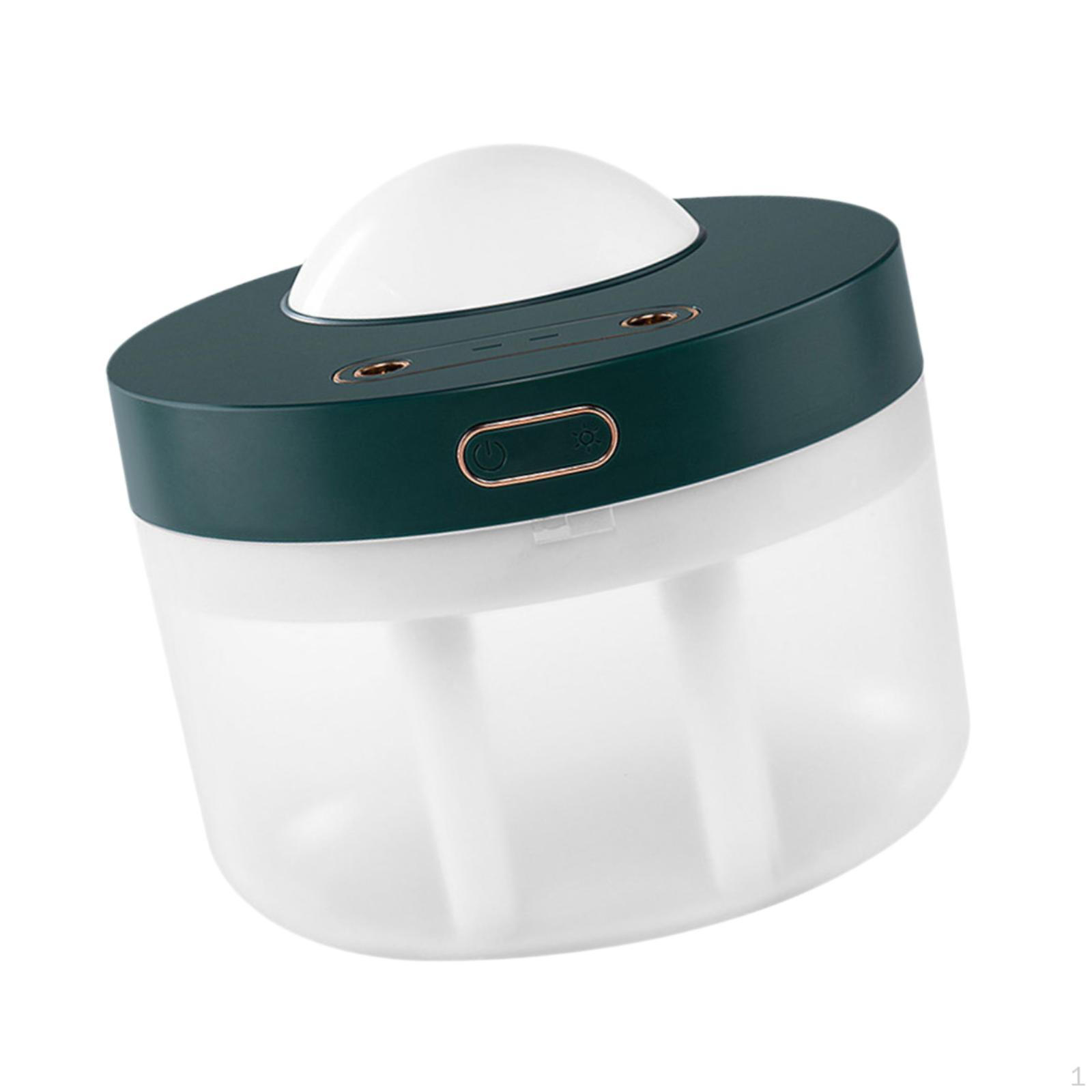 Air Humidifier 1L Water Tank Versatile with LED Night Lamp USB Personal Tabletop зелений
Air Humidifier 1L Water Tank Versatile with LED Night Lamp USB Personal Tabletop зелений