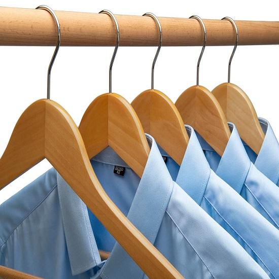 @ Wooden Hanger With Swivel Hook Brown For Shirt & Jacket Pack Of 5
@ Wooden Hanger With Swivel Hook Brown For Shirt & Jacket Pack Of 5