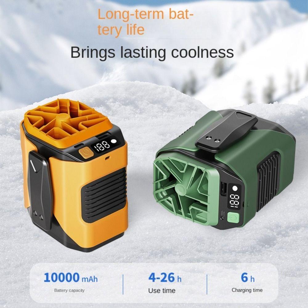 USB Rechargeable Waist Mounted Fan Mini Mini Electric Fans Durable Waist Clip on Fan Sports зелений
USB Rechargeable Waist Mounted Fan Mini Mini Electric Fans Durable Waist Clip on Fan Sports зелений